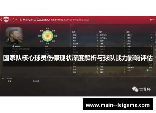 国家队核心球员伤停现状深度解析与球队战力影响评估 国家队核心球员伤停现状深度解析与球队战力影响评估